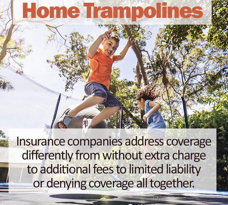 Home Trampolines – Are you covered?